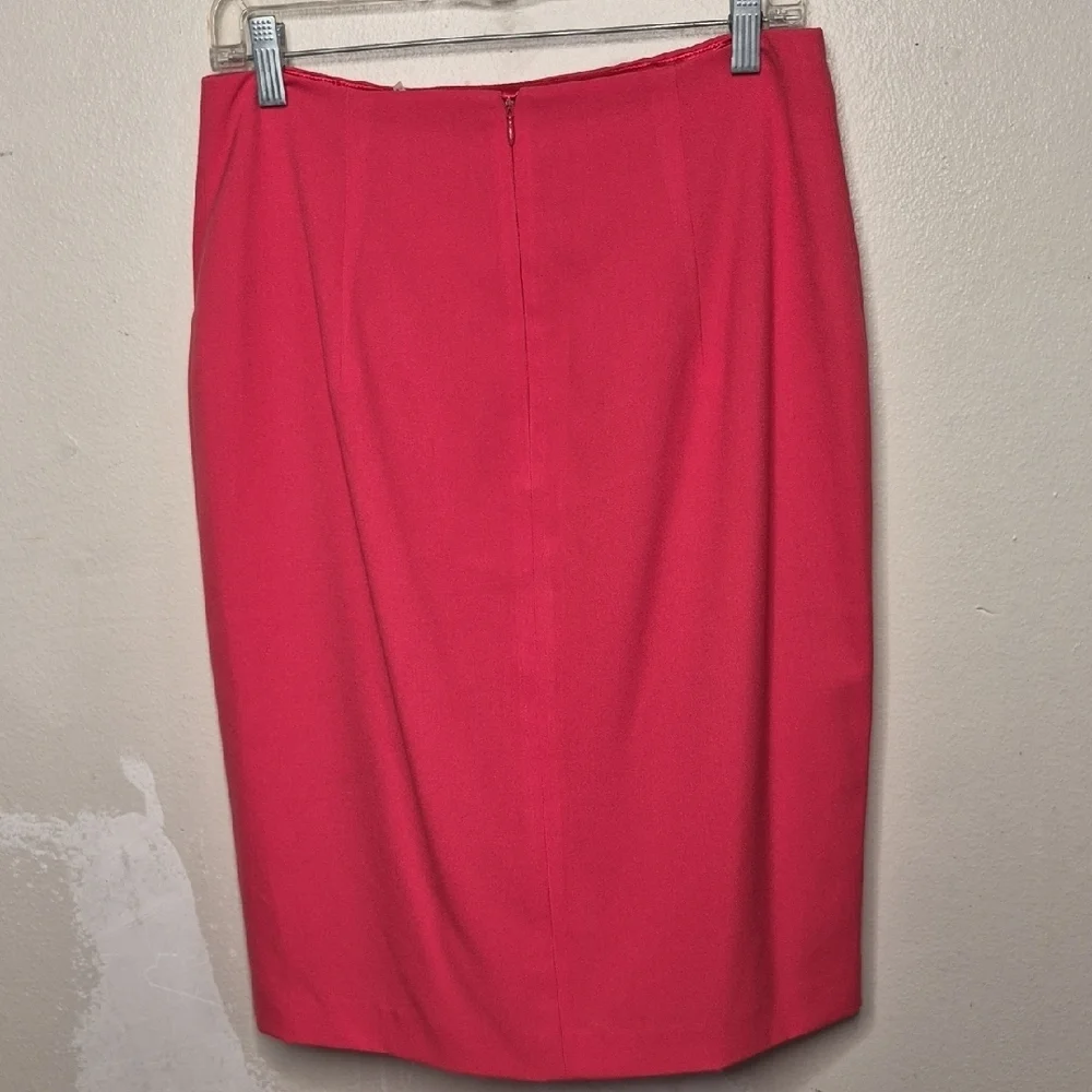 Elie Tahari Woman's Coral Suit and midi Skirt Size 10 - Picture 11 of 15